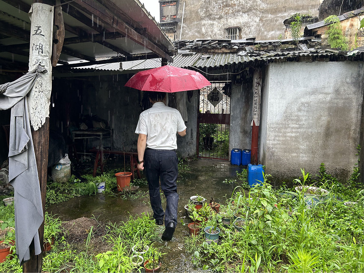 開展汛期安全檢查 筑牢資產安全線